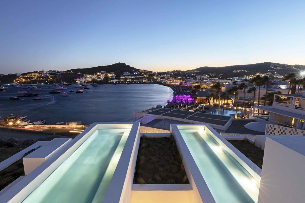 Cubic Mykonos Seafront Design Suites Орнос Екстериор снимка