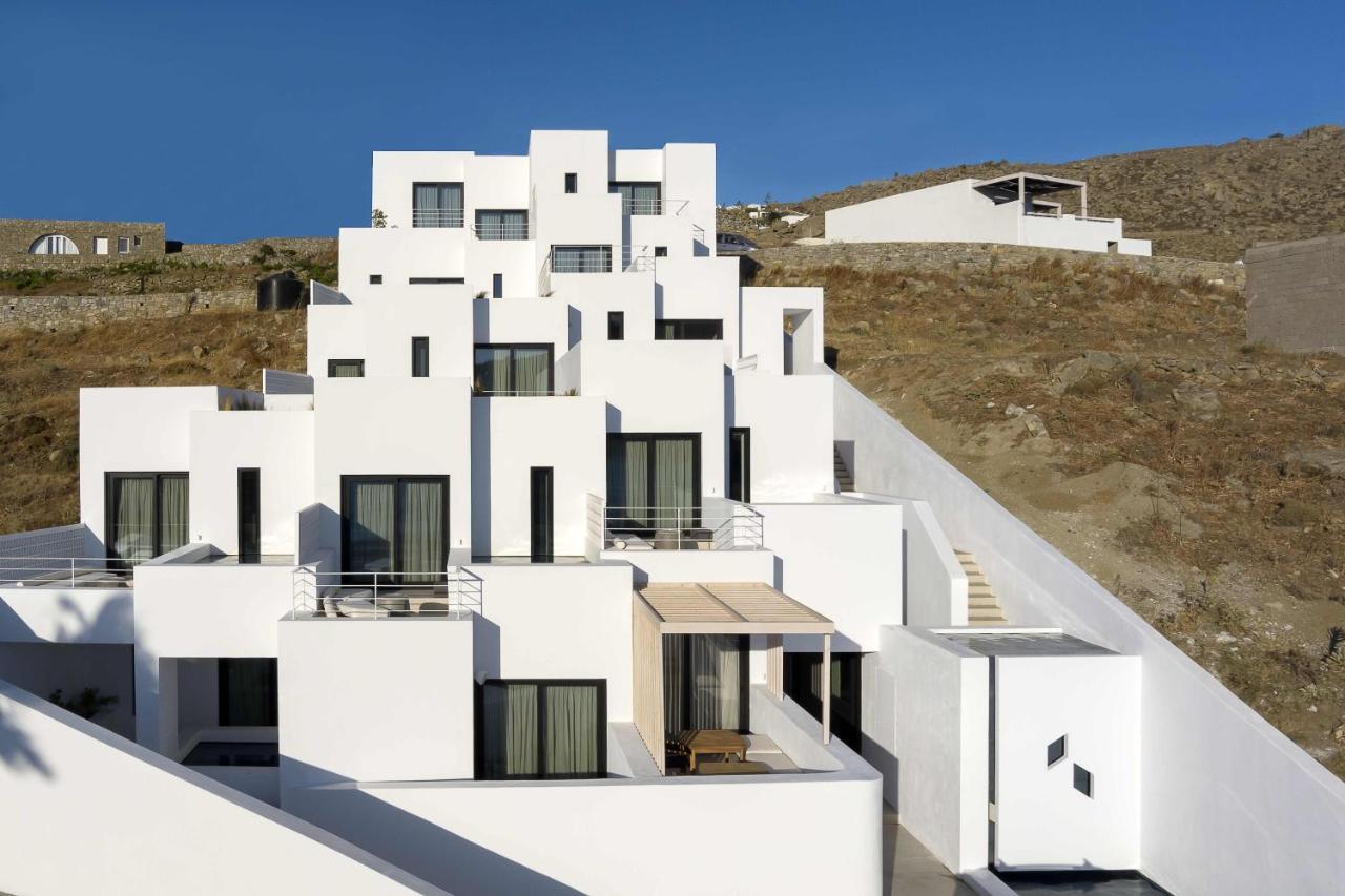 Cubic Mykonos Seafront Design Suites Орнос Екстериор снимка