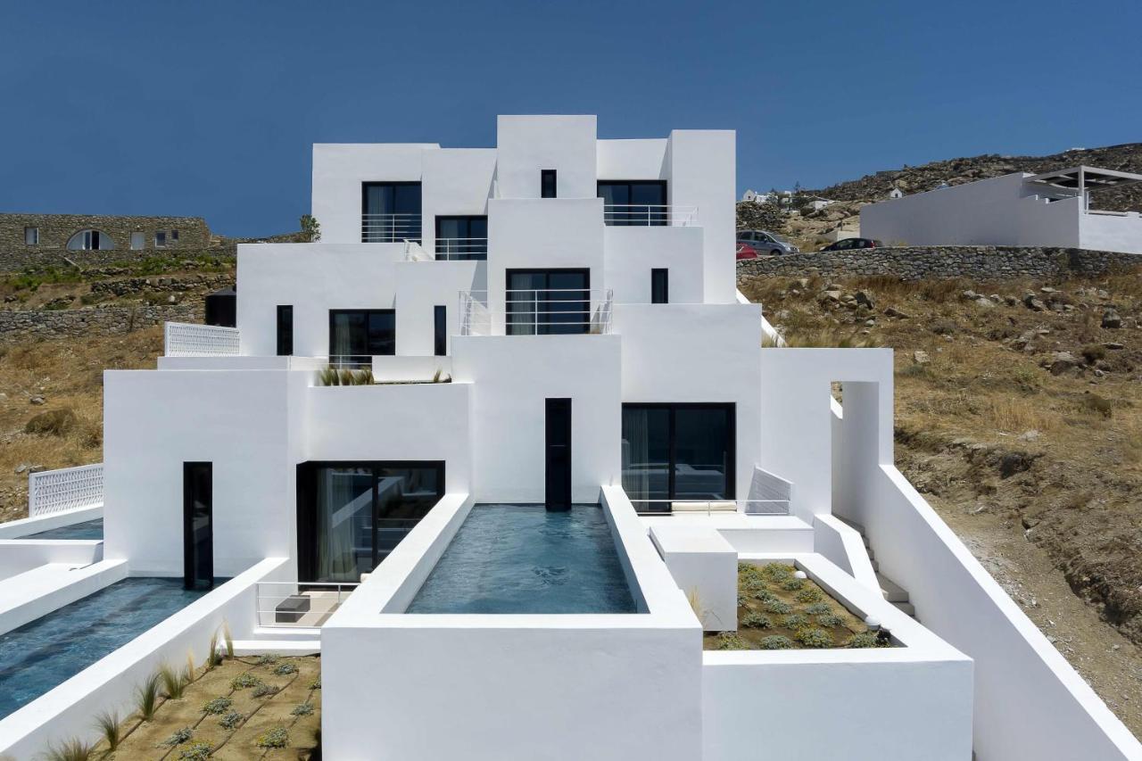 Cubic Mykonos Seafront Design Suites Орнос Екстериор снимка