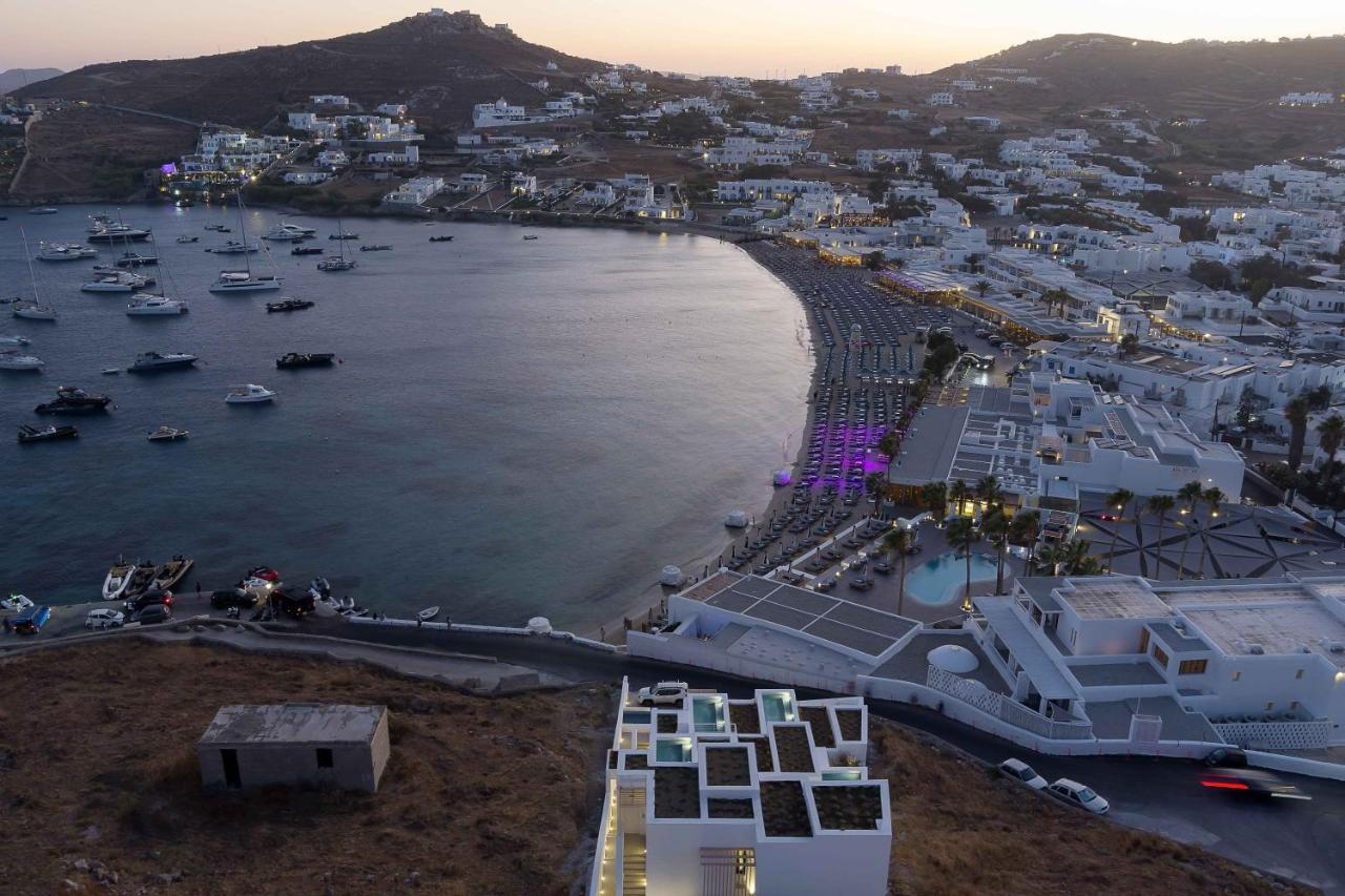 Cubic Mykonos Seafront Design Suites Орнос Екстериор снимка