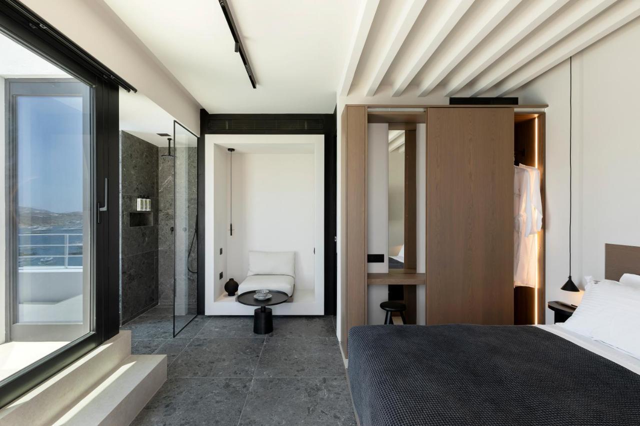 Cubic Mykonos Seafront Design Suites Орнос Екстериор снимка