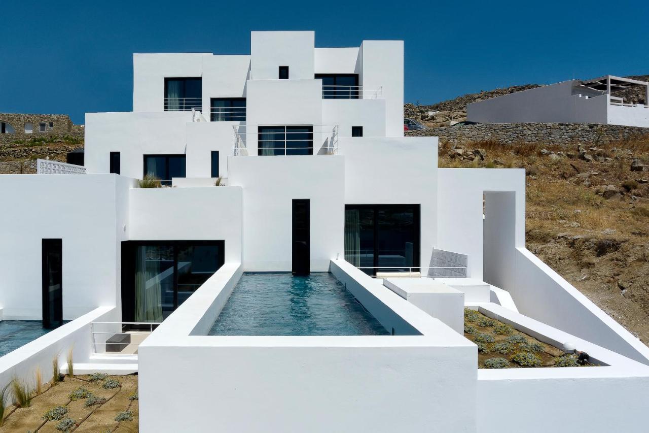 Cubic Mykonos Seafront Design Suites Орнос Екстериор снимка